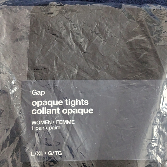 Brand new black opaque tights - Picture 2 of 3